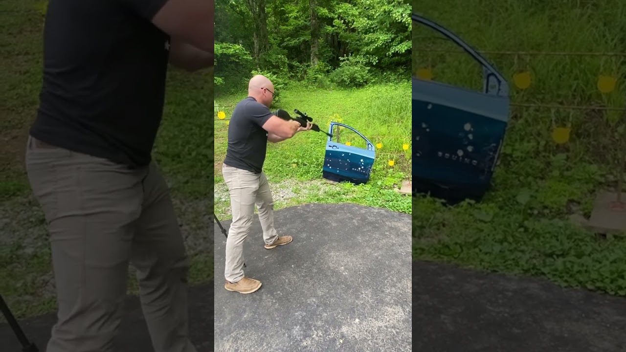 Gamo Swarm Magnum .177 VS Car Door!  #huntshootlive #gamo  #airrifleshooting