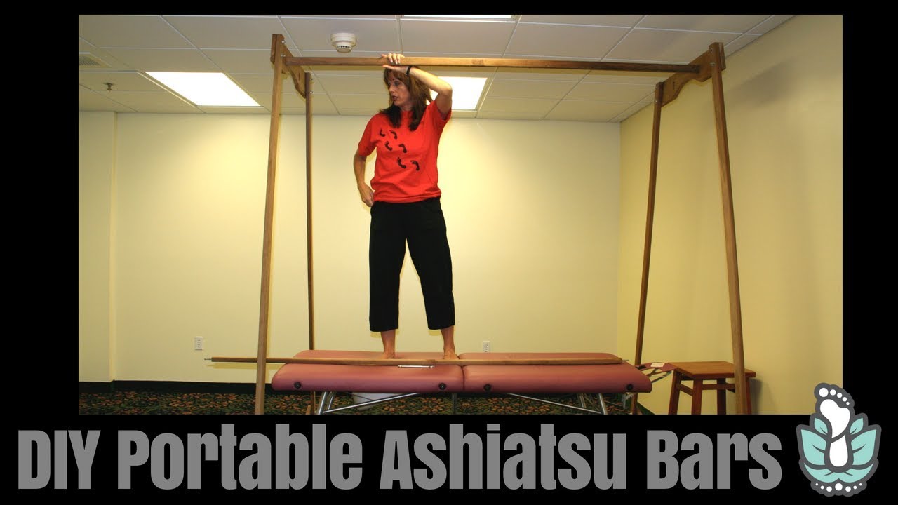 DIY Portable Ashiatsu Bar Massage Training How To With Michelle Mace