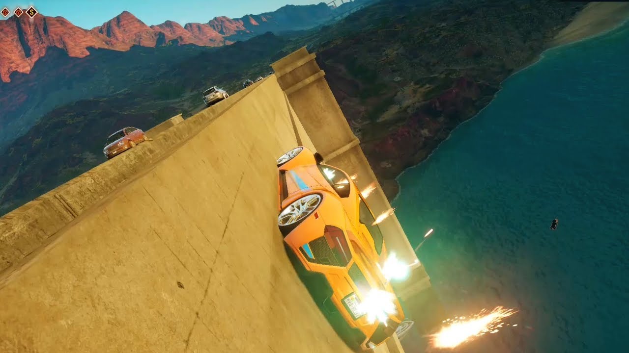 Just Cause 4: Driving on Walls