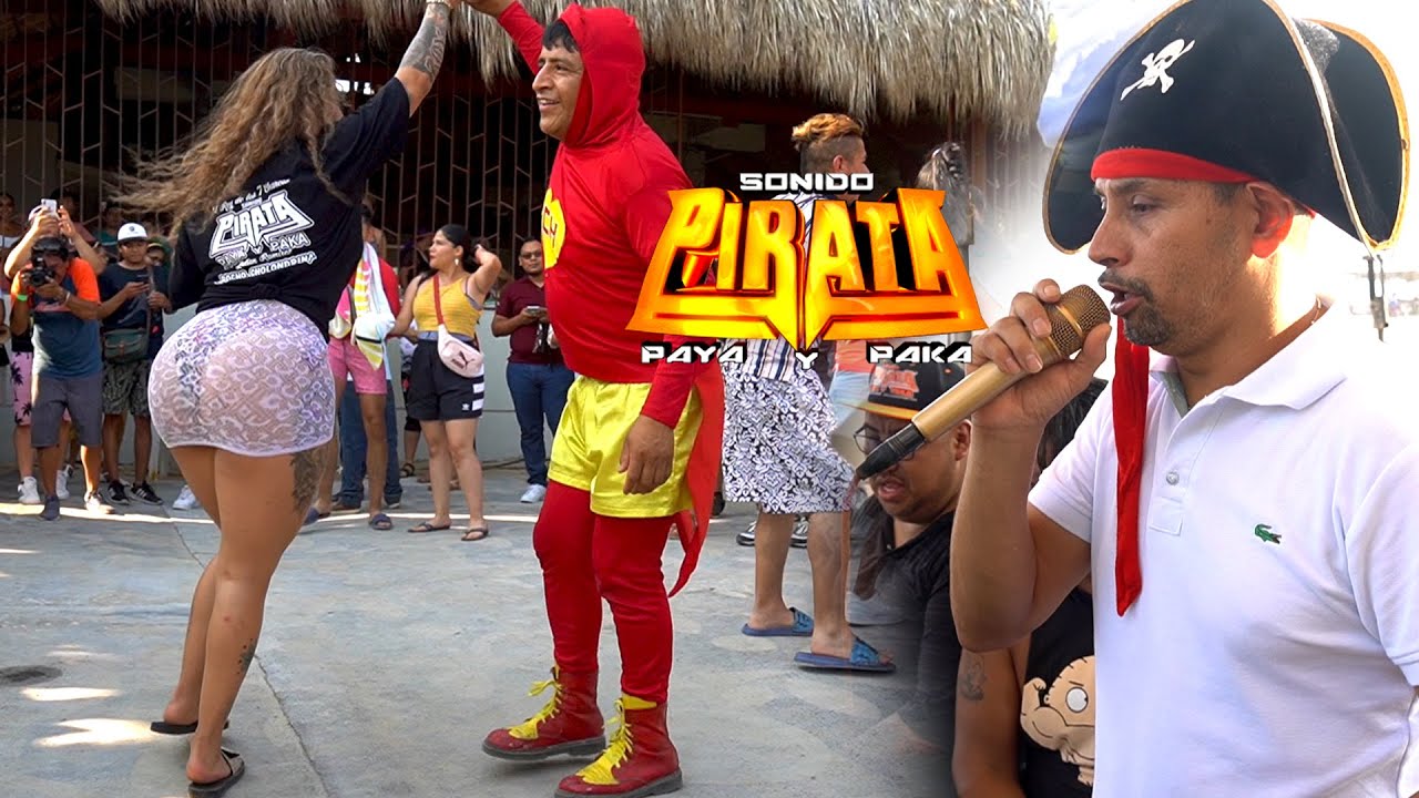 🔥 ASI NOS SORPRENDIO SONIDO PIRATA EN ACAPULCO CON LA NUEVA POMPIS Y SU SHOW COMPLETO Y VIRAL