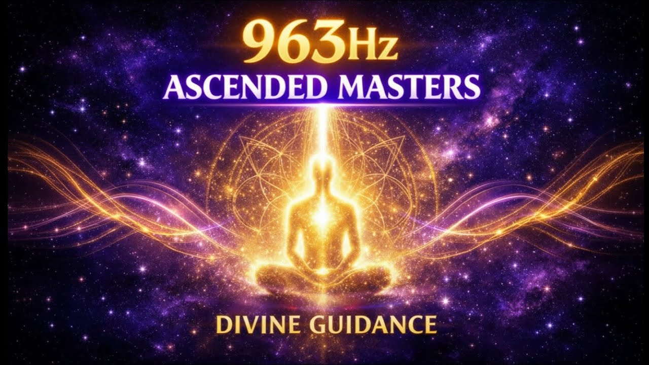 60 Min 963Hz Ascended Masters Meditation | Divine Guidance & Higher Consciousness