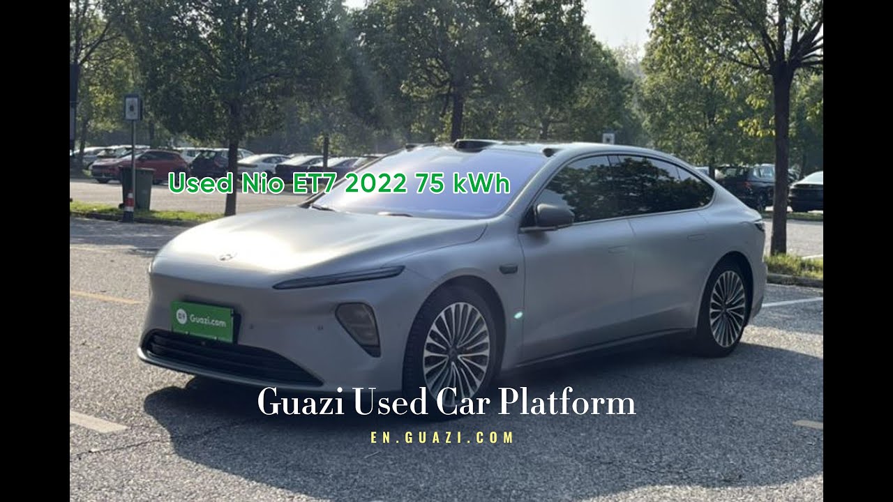 Guazi used car export! Used Nio ET7 2022 75 kWh is ready to go on board for you. Guazi wholesale!