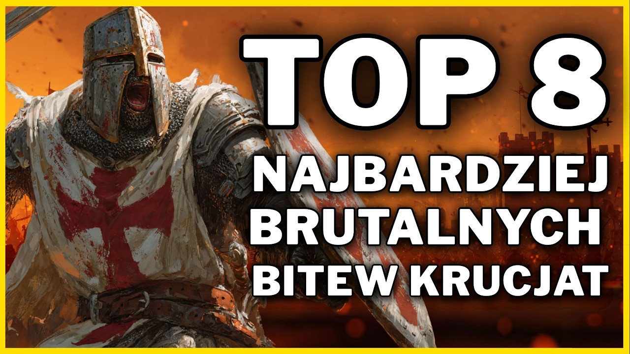 8 NAJBARDZIEJ BRUTALNYCH BITEW KRUCJAT, kt&oacute;re WSTRZĄSNĘŁY średniowieczny świat