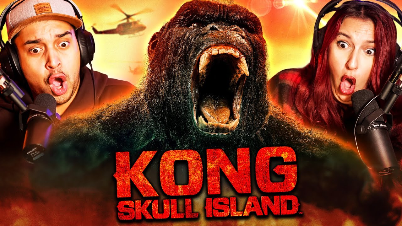 KONG: SKULL ISLAND (2017) MOVIE REACTION - MONSTERVERSE HAS BEGUN! - First Time Watching - Review