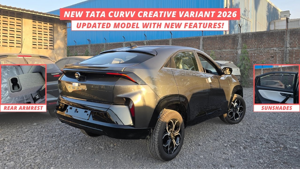 New Tata Curvv Creative 2026 Updated Model | Tata Curvv Creative Petrol 2026 | GA Automotive