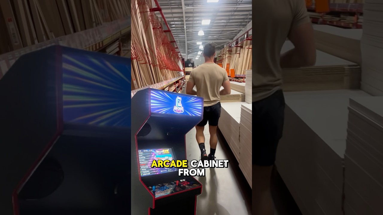 Build an Arcade Machine with Me | Part 1: Cutting the Side Panels 🕹️🛠️