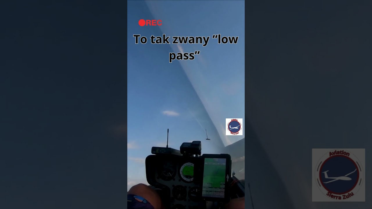 Low Pass szybowcem nad EPMX Milewo #szybowce #samolot #uppbeat