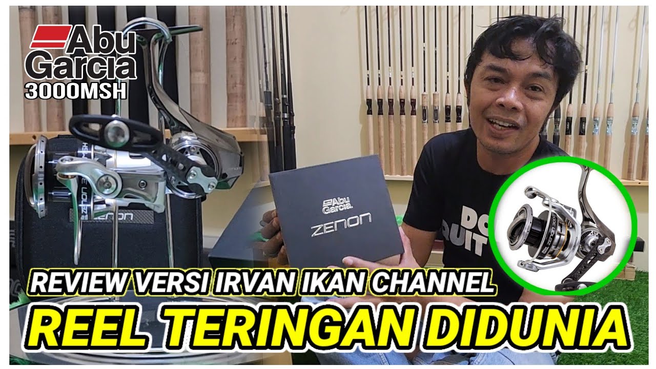 Review Reel Abu Garcia Zenon 3000MSH Versi Irvan Ikan Channel #abugarcia #zenon3000msh