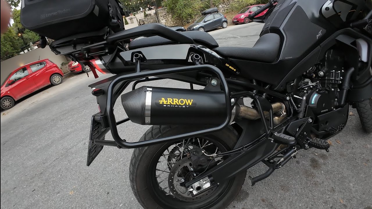 CFMOTO 800 MT 2023 ARROW EXHAUST SOUND