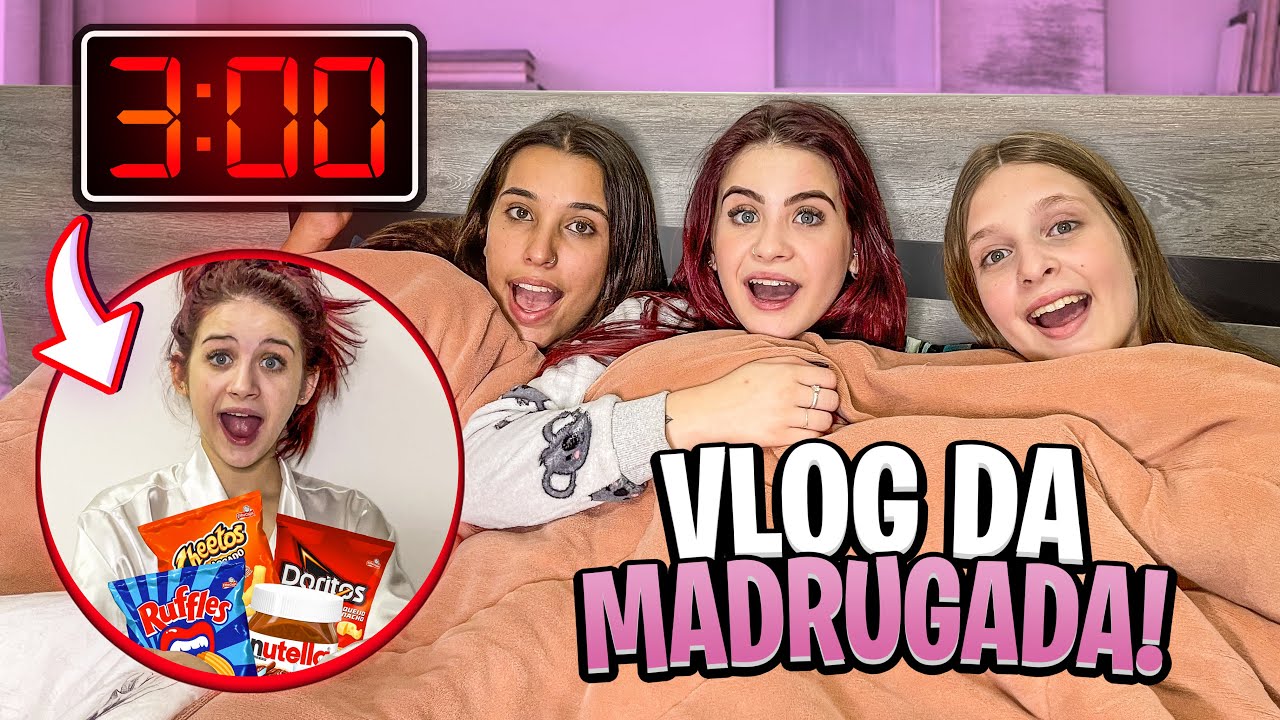 VLOG - ROTINA DA MADRUGADA COM AS DOLLS!!