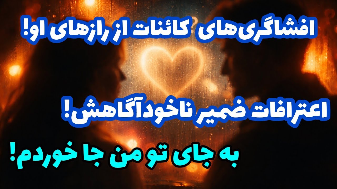 فال تاروت آدم و حوا - افشاگری‌های کائنات از رازهای او اعترافات ضمیر ناخودآگاهش!❤️🔑❤️