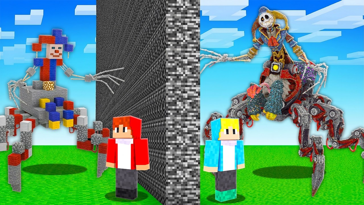 Oszukuje w KONKURSIE BUDOWANIA POPPY PLAYTIME w MINECRAFT!