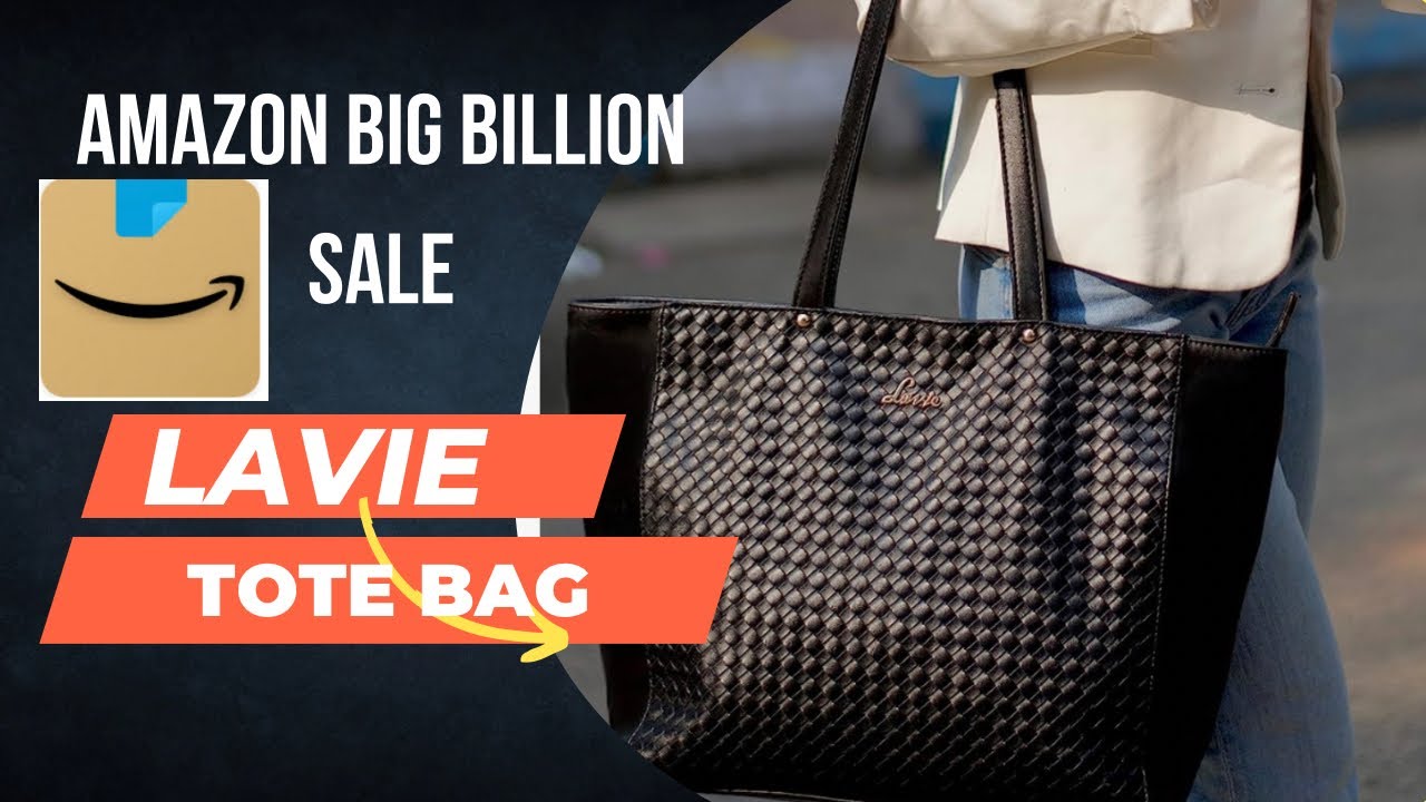 LAVIE TOTE BAG 💼 UNBOXING REVIEW | AMAZON BIG SALE | Handbag haul #shoppinghaul #amazon #handbags
