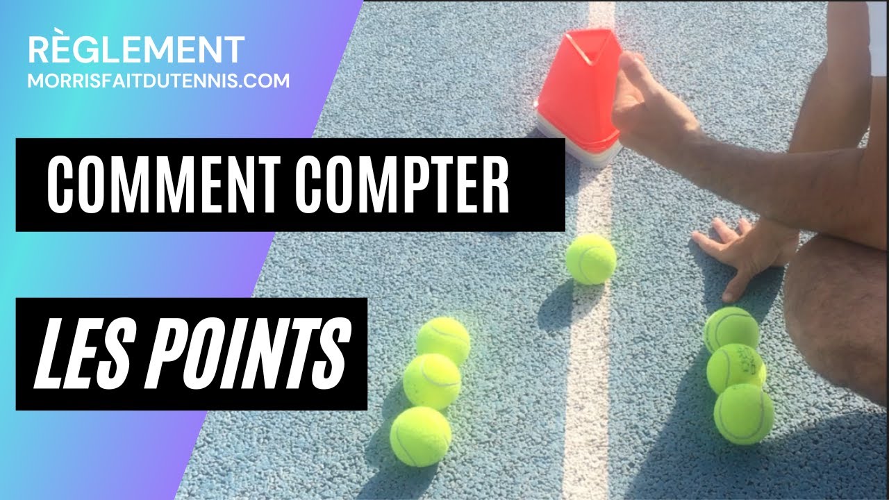 Comment compter les points au tennis ? (de manière ludique)