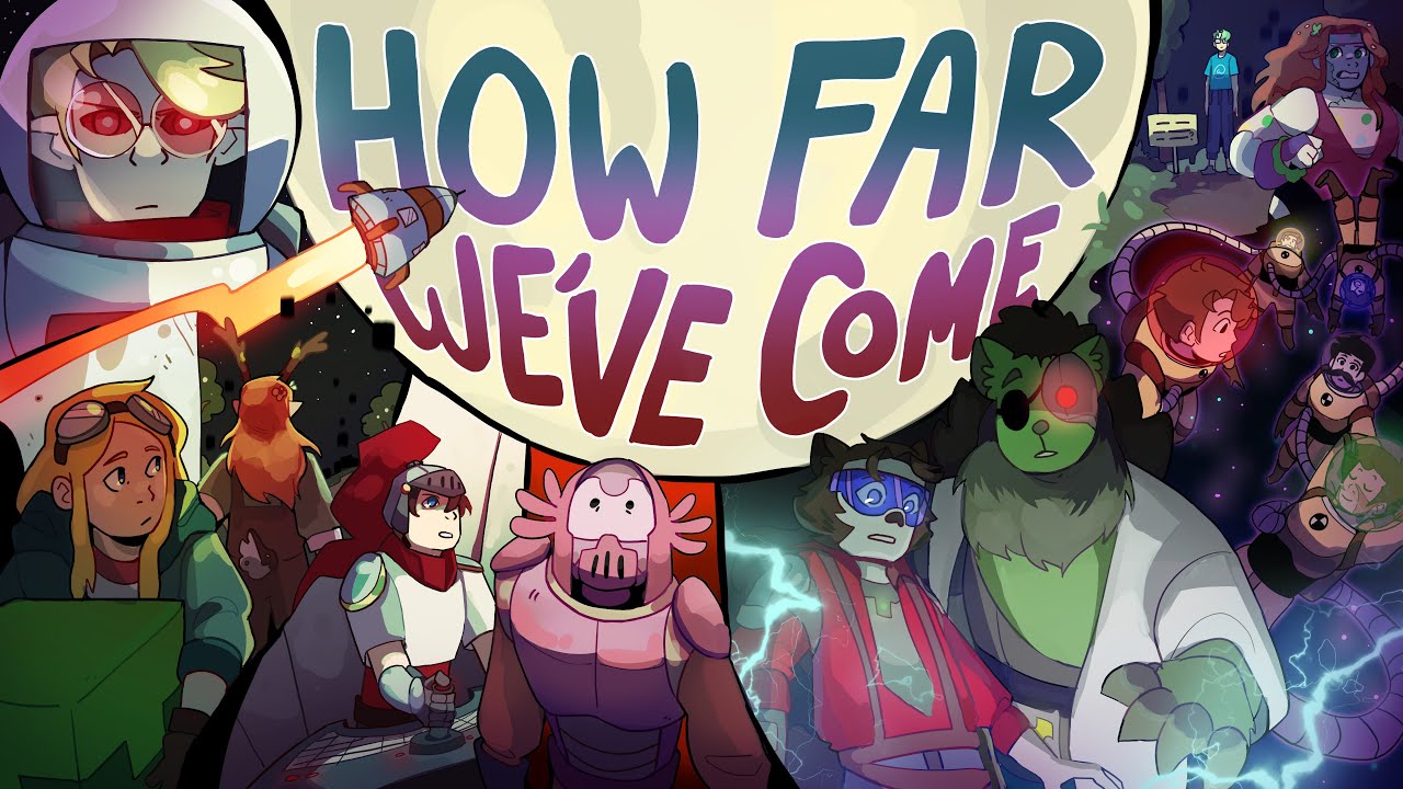 Hermitcraft Season 8 Finale Animation - How Far We've Come
