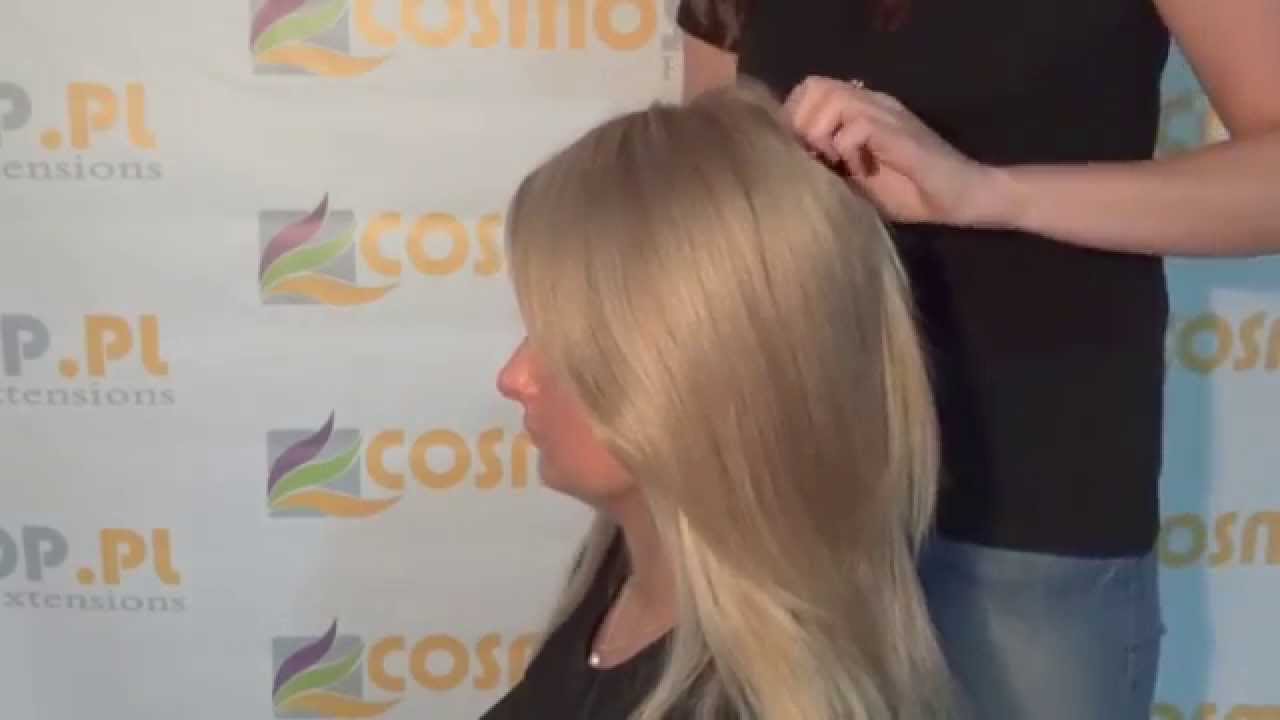 COSMOSHOP.PL PRZEDŁUŻANIE WŁOS&Oacute;W METODĄ CLIP IN - włosy doczepiane