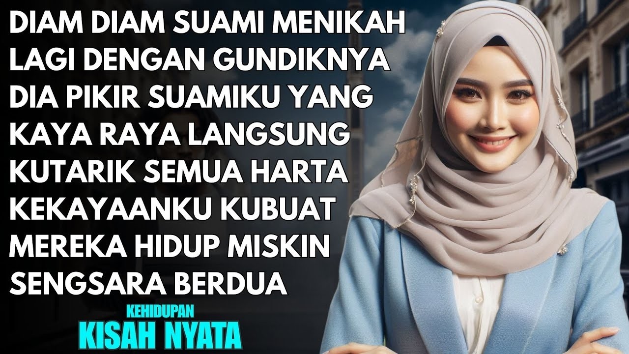 SUAMI MENIKAH LAGI DENGAN GUNDIKNYA - KUTARIK SEMUA HARTA DAN KEKAYAANKU KUBUAT MEREKA MENDERITA