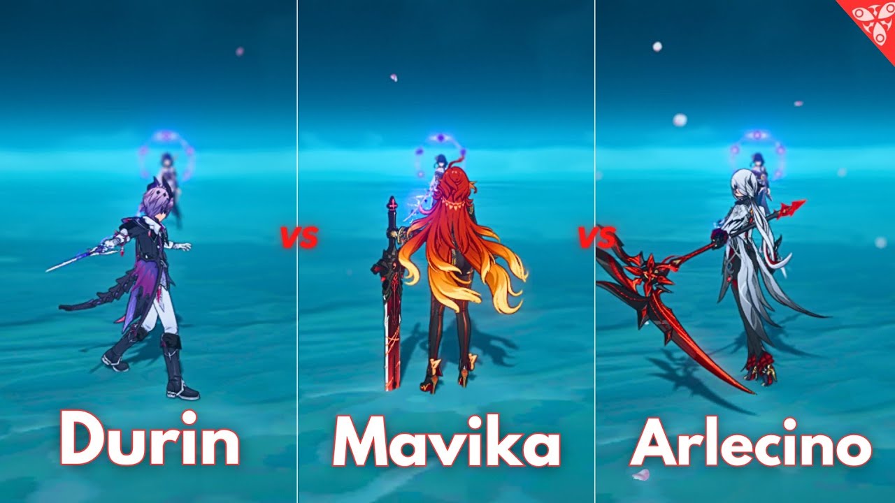 Durin vs Mavuika vs Arlecchino!! Best Pyro DPS?? [Genshin Impact]