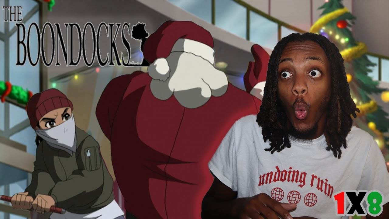 RILEY BEEFING WITH SANTA!!! | The Boondocks 