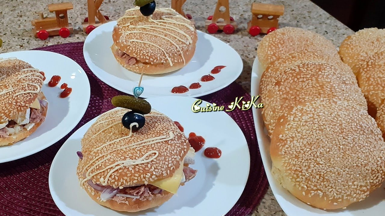 خبيزات السمسم القطنية  الشهية التي لن تستغني عنها في  السندويتشات و مختلف الأطباق بعجينة روعة