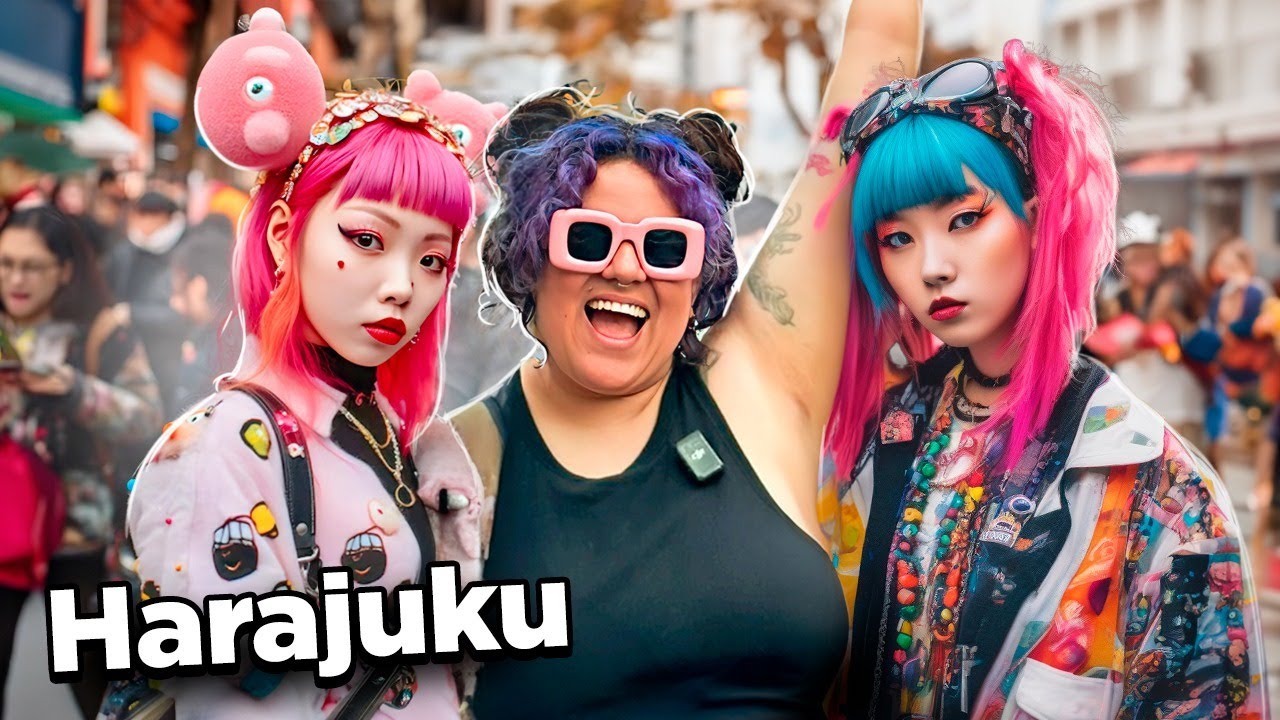 Dia MÁGICO em Harajuku: Tendências LOUCAS e COLORIDAS de Tóquio! - Nunca Te Pedi Nada