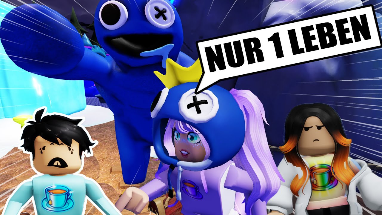 Wir haben nur 1 LEBEN bei Rainbow Friends Chapter 2! (Extrem Schwer!)