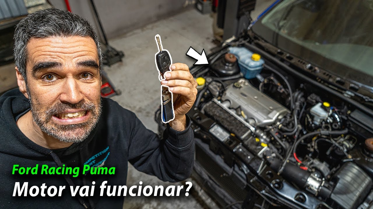 MOTOR do FORD RACING PUMA está MONTADO! Será que FUNCIONA?