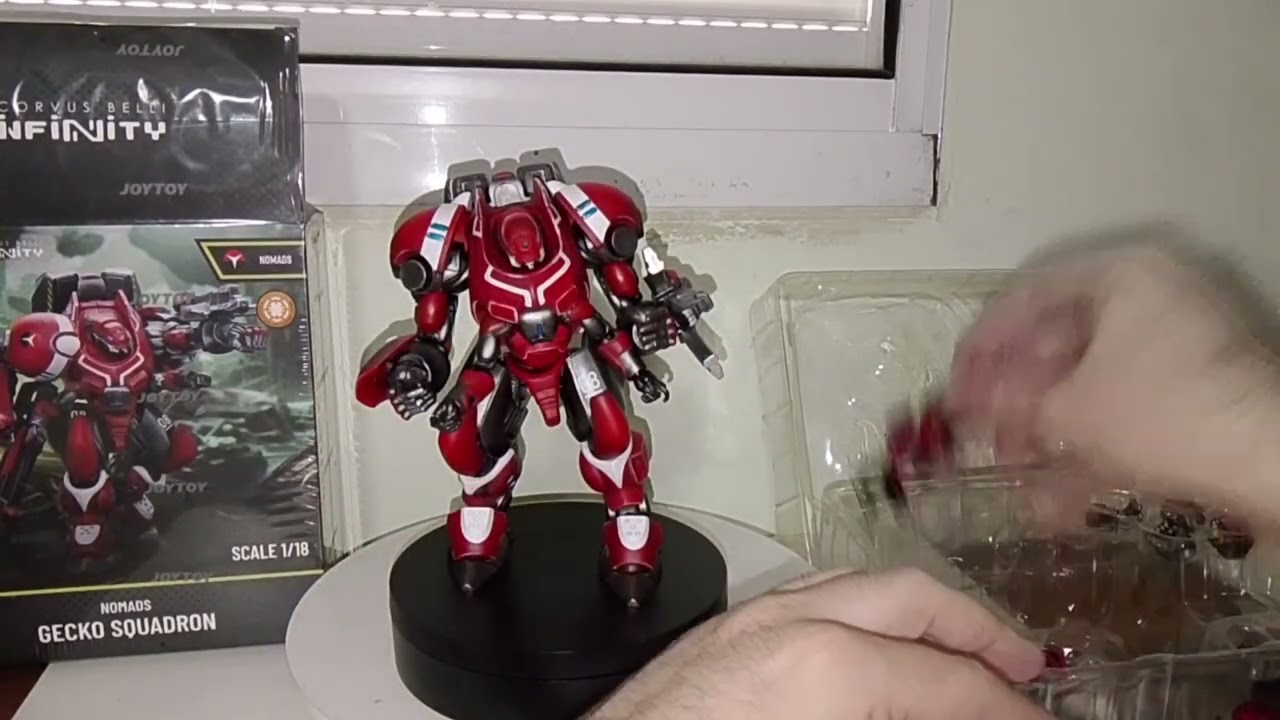 Unboxing e Review - Gecko Squad Exo Suit - Infinity - Joytoy 