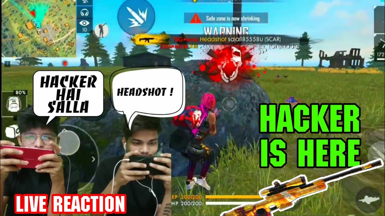 FREE FIRE RANK MATCH|| SOLO VS SQUAD INSANE HACK GAMEPLAY BY ROCKSTAR || GARENA FREE FIRE