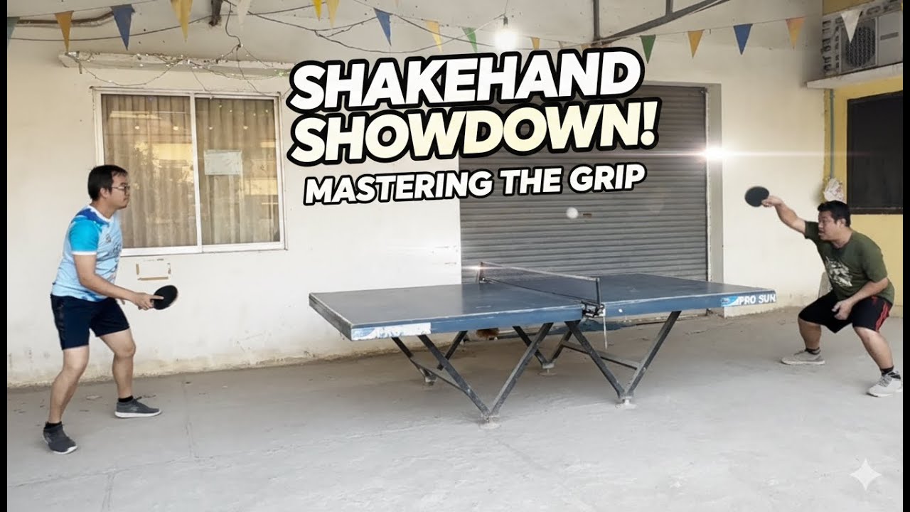 Insane Rallies HomeTable Tennis!🏓Intense Ping Pong Match: shakehand grip technique 🔥 single serve