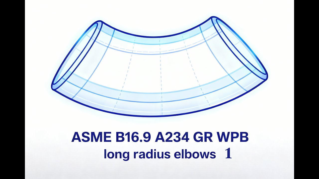 ASME B16.9 A234 GR WPB long radius elbows Ⅰ