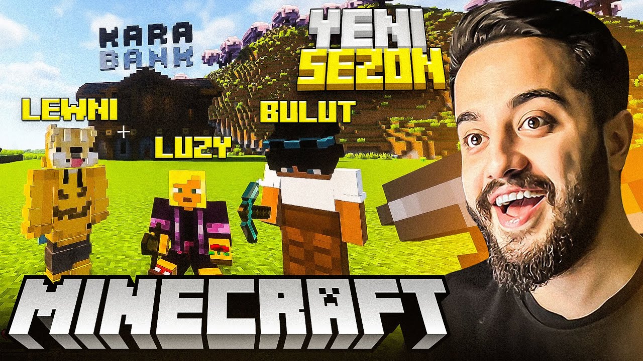 1 YIL SONRA MİNECRAFT BAŞLADIK! YENİ KÖYÜMÜZ! Sezon 2 1. Bölüm