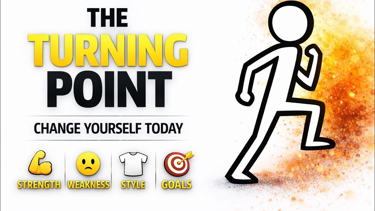 THE TURNING POINT | Build Yourself Every Day | Motivational Story #simplestick9177