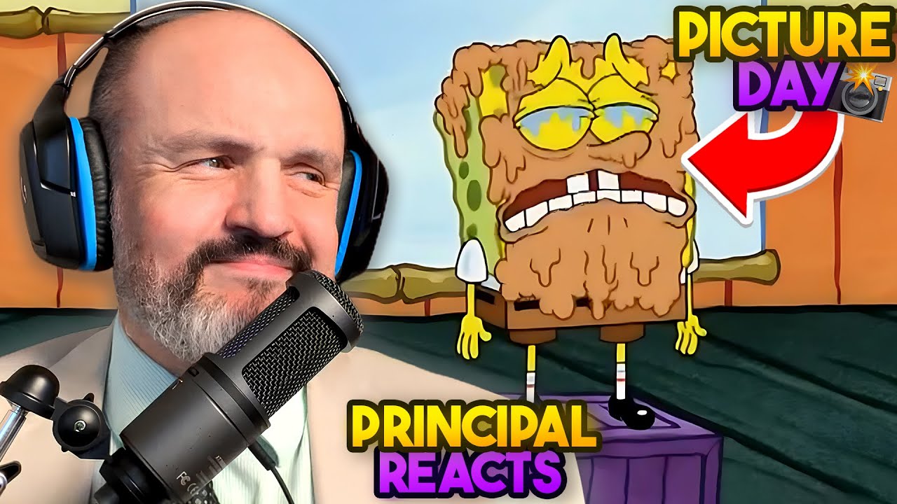 High School Principal Reacts - SpongeBob SquarePants S5E25 - 