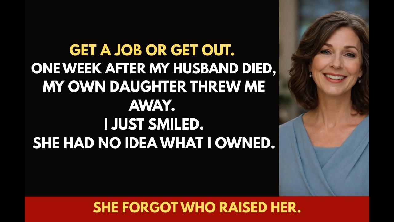 “Get a Job or Get Out.” My Daughter Said—One Week After I Buried My Husband