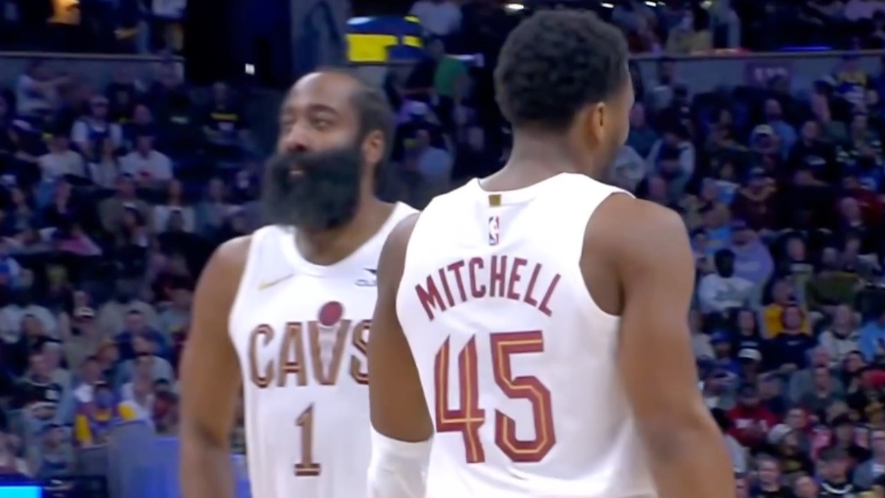 JAMES HARDEN AND DONOVAN MITCHELL ARE ALREADY CONNECTING