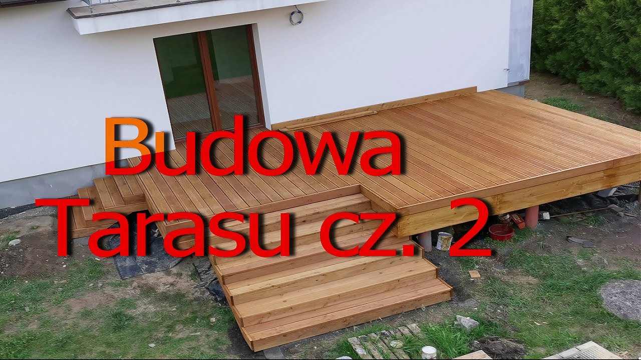 Budowa tarasu   2022r.
