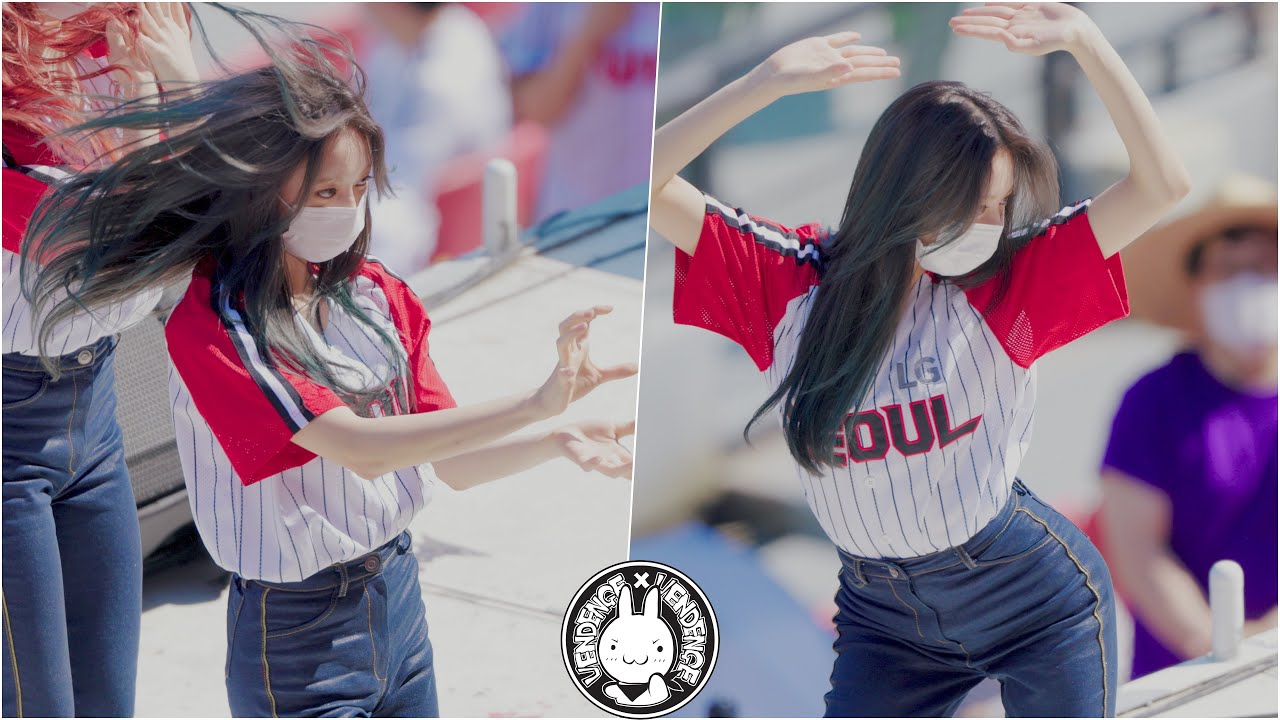 [4K] 210530 있지 유나 직캠 '달라달라 + 마.피.아.In the morning' ITZY(YUNA) Fancam @엘지트윈스 프로야구 잠실종합운동장 By 벤뎅이