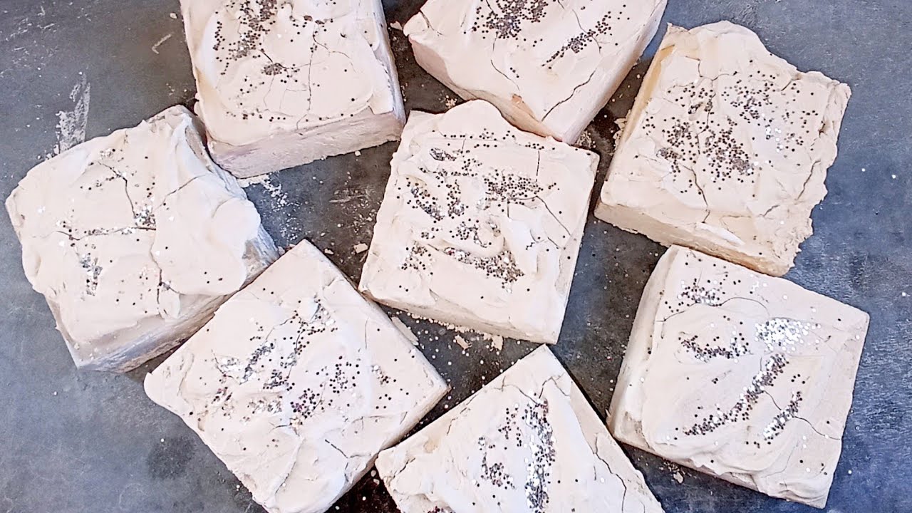Pasted powdery plain block ⬜ | pk satisfying chalk crush 💨💨 