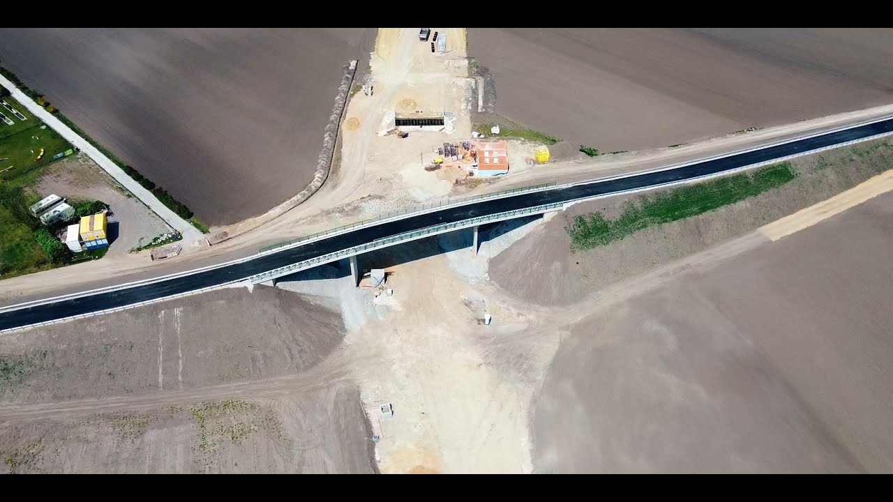 Baufortschritt zwischen Ebreichsdorf und Unterwaltersdorf | Drohnenaufnahmen