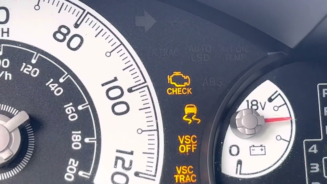2007 FJ cruiser instrument cluster