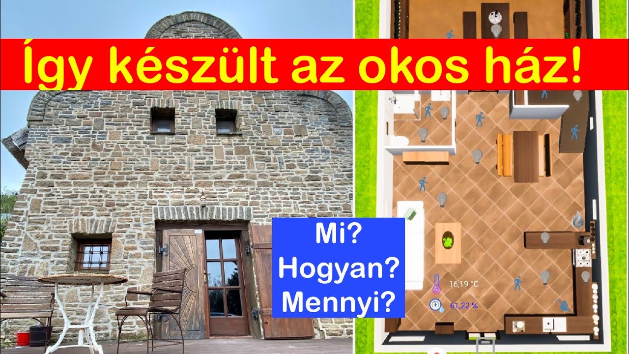 OKOS OTTHON -Hogyan készült a tihanyi okos ház? Mi, mennyi, miért? TIHANY HOME TOUR 2.