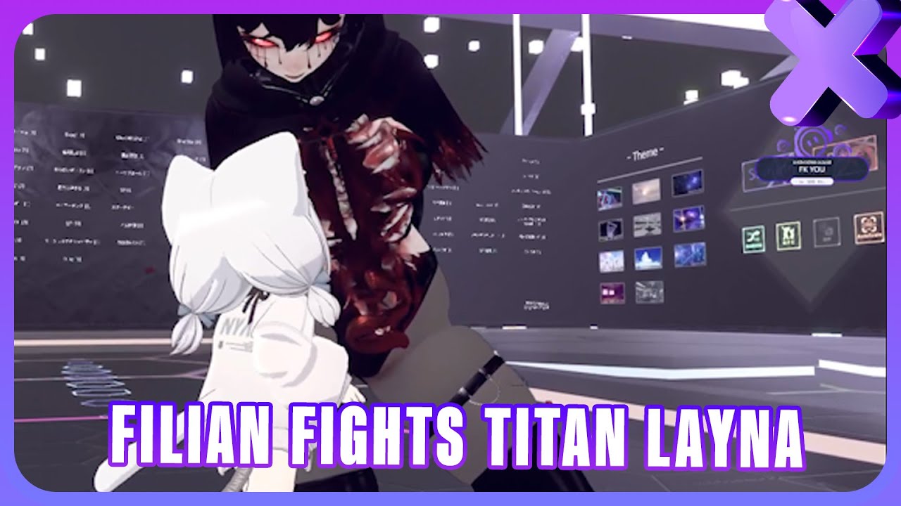 Kawaii Filian Fights Layna In A Fight To The Death