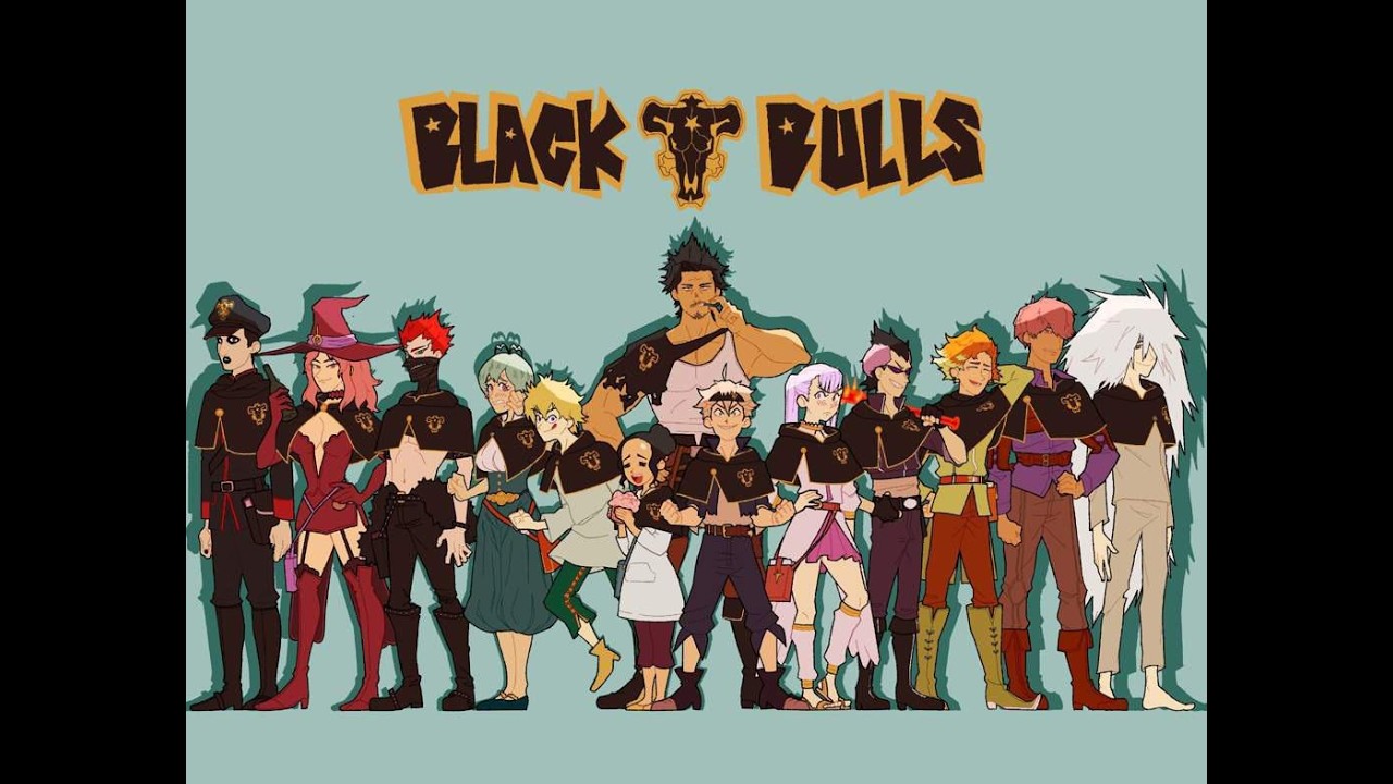 black bulls ranking #blackbulls #blackclover #anime