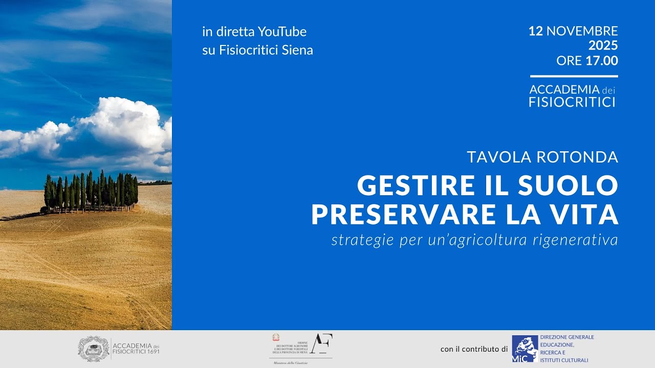 GESTIRE IL SUOLO, PRESERVARE LA VITA: Strategie per un’agricoltura rigenerativa