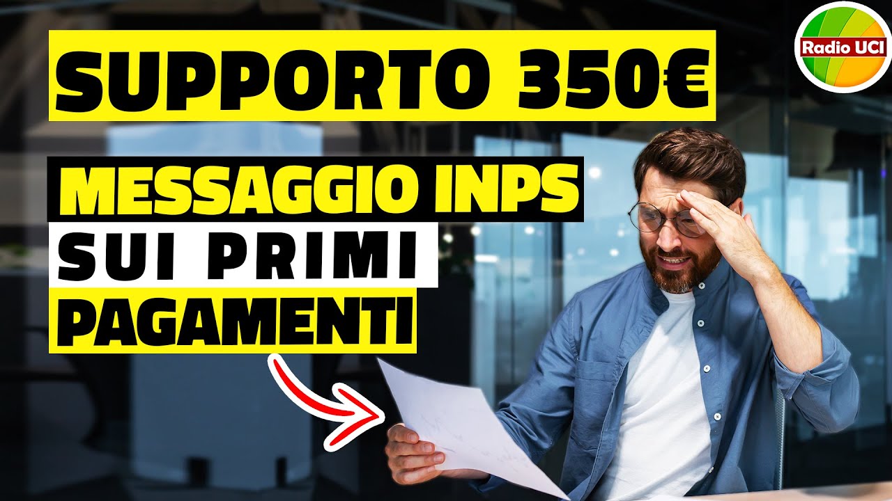 INPS: QUANDO arriva il PRIMO PAGAMENTO del SFL 350&euro;? (con ESEMPI) SUPPORTO FORMAZIONE LAVORO
