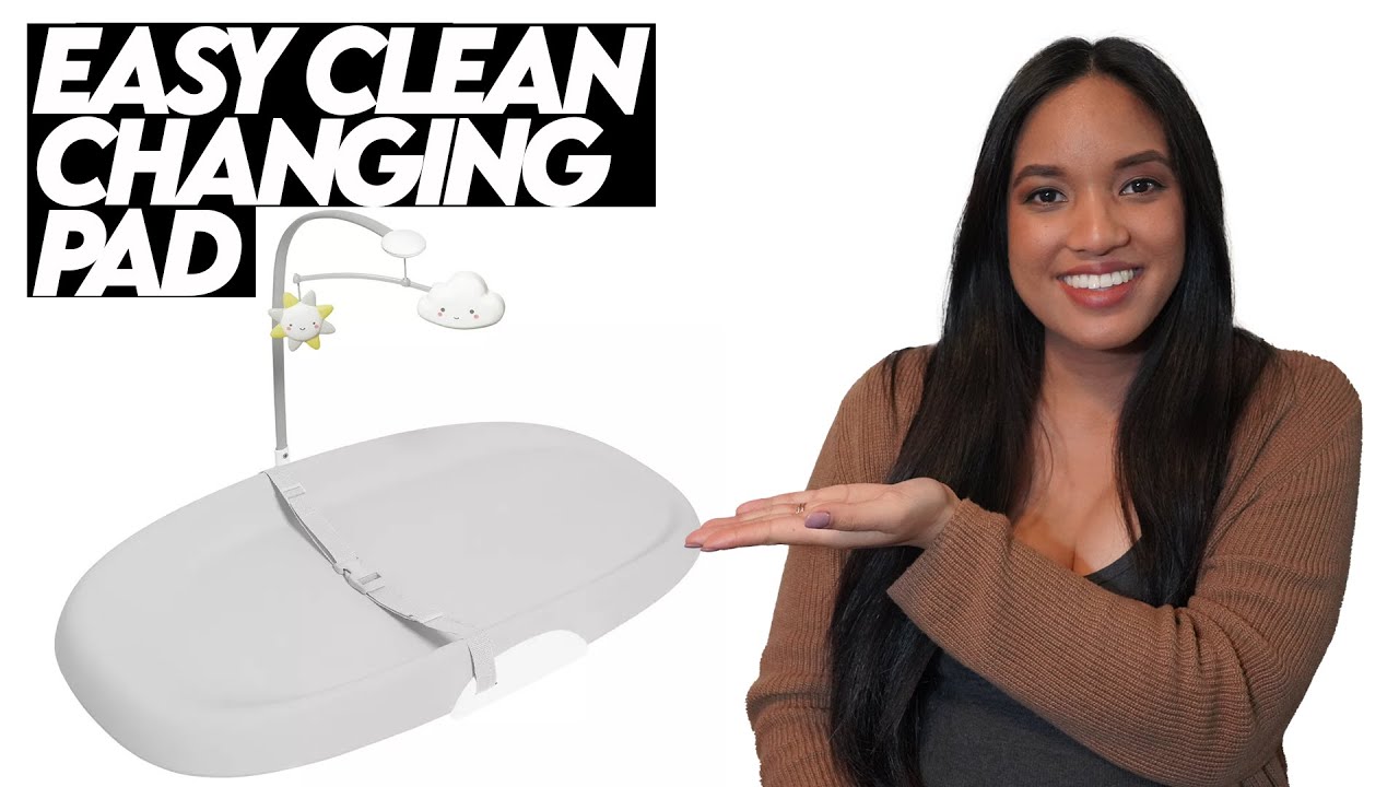 Easy Clean Baby Changing Pad! (Skip Hop Baby Changing Pad Unboxing)
