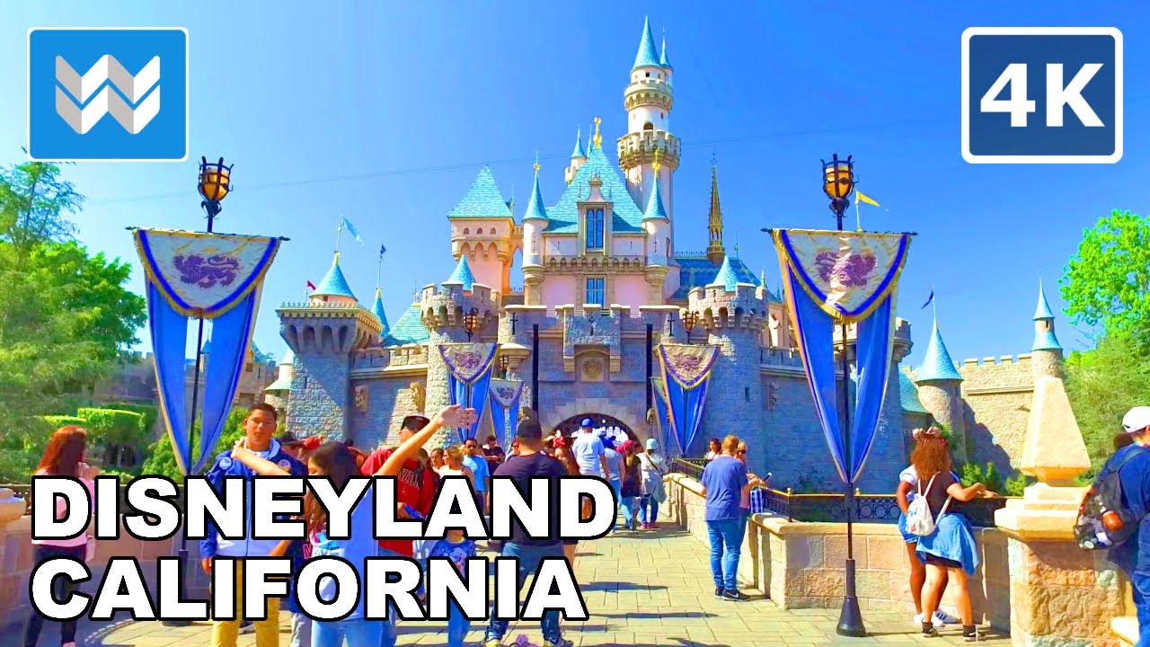 [4K] Disneyland Park California USA - Walking Tour & Travel Guide