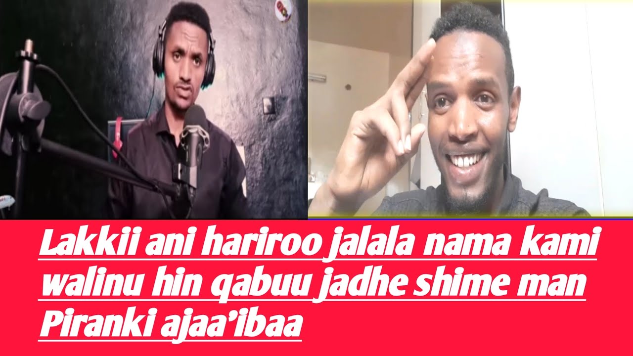 Pirakni shime man irratti hojjadhe 🙂😏 Ani hariroo dubarti tamii waliinu hin qabu nan jadhe 🤔😱
