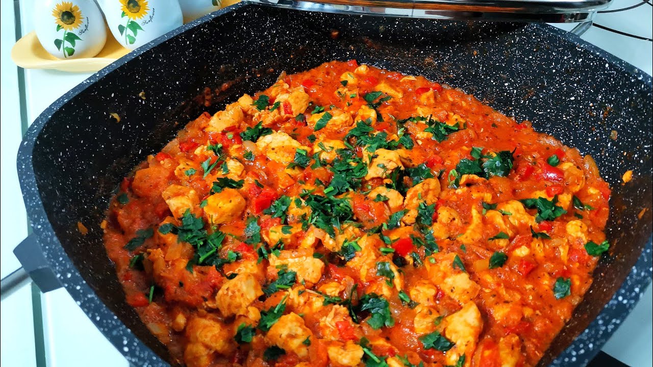 Piept de pui cu legume || Ce mâncăm astăzi!?